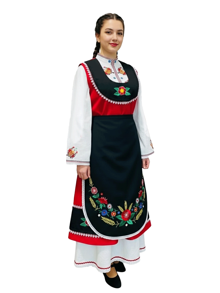 ДАМСКА ТРАКИЙСКА НОСИЯ – Модел 18 - с автентични шевици от Магазин за народни носии