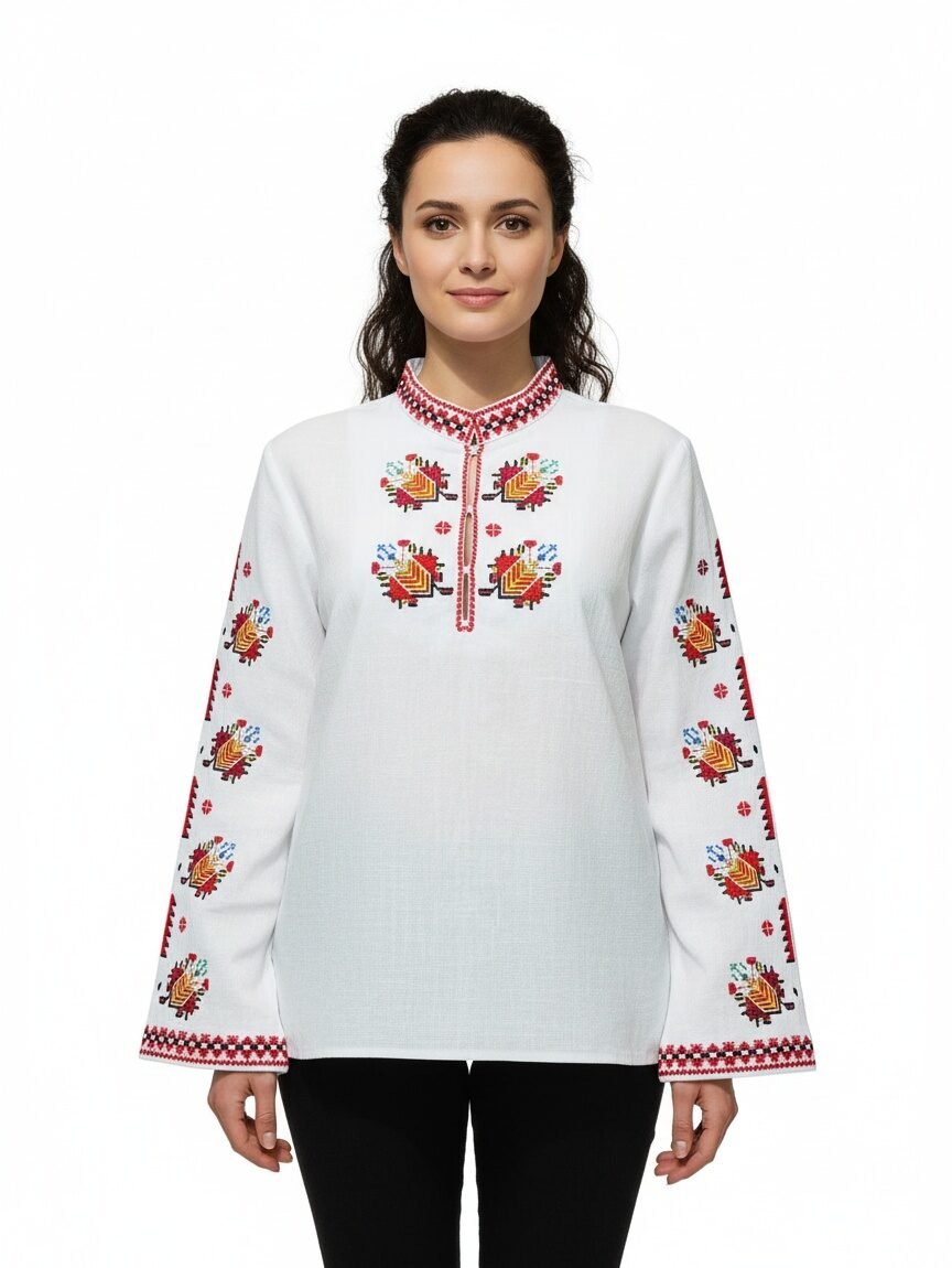ДАМСКА ТРАКИЙСКА РИЗА – Модел 5 - с автентични шевици от Магазин за народни носии