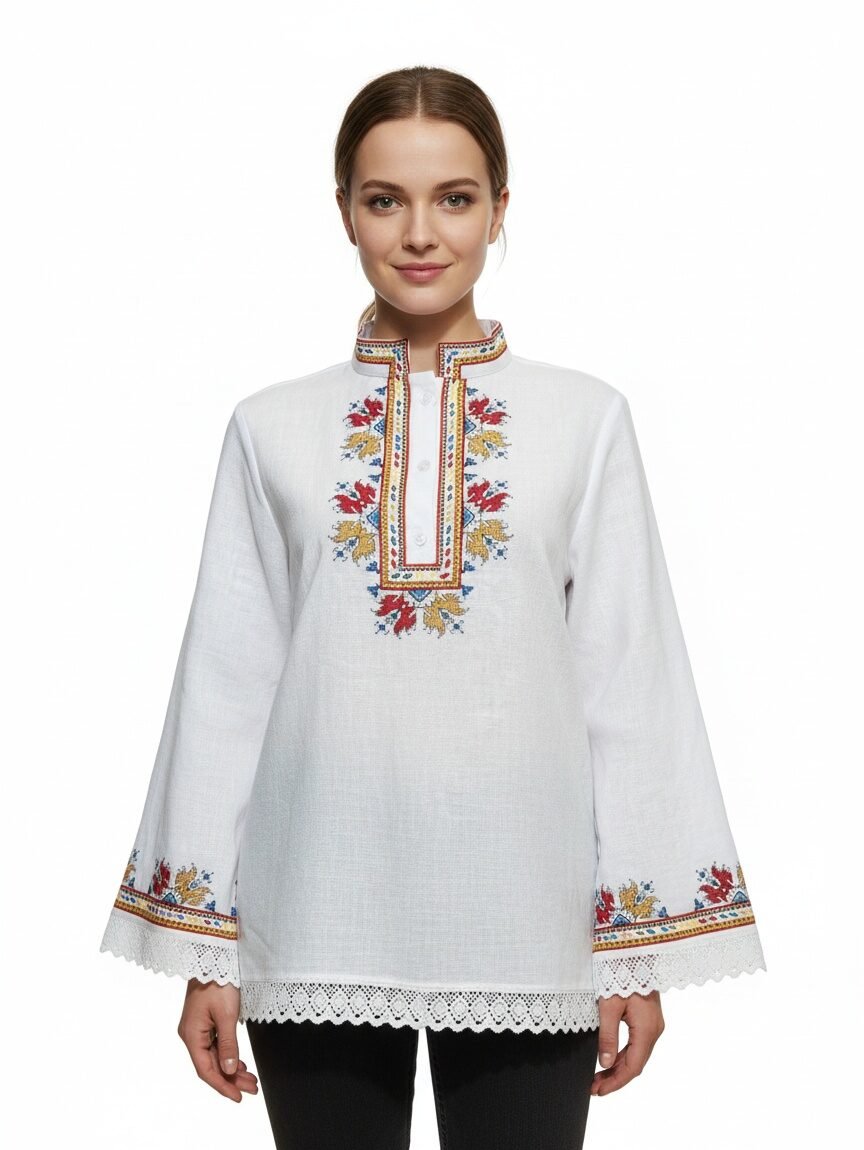 ДАМСКА ТРАКИЙСКА РИЗА – Модел 4 - с автентични шевици от Магазин за народни носии