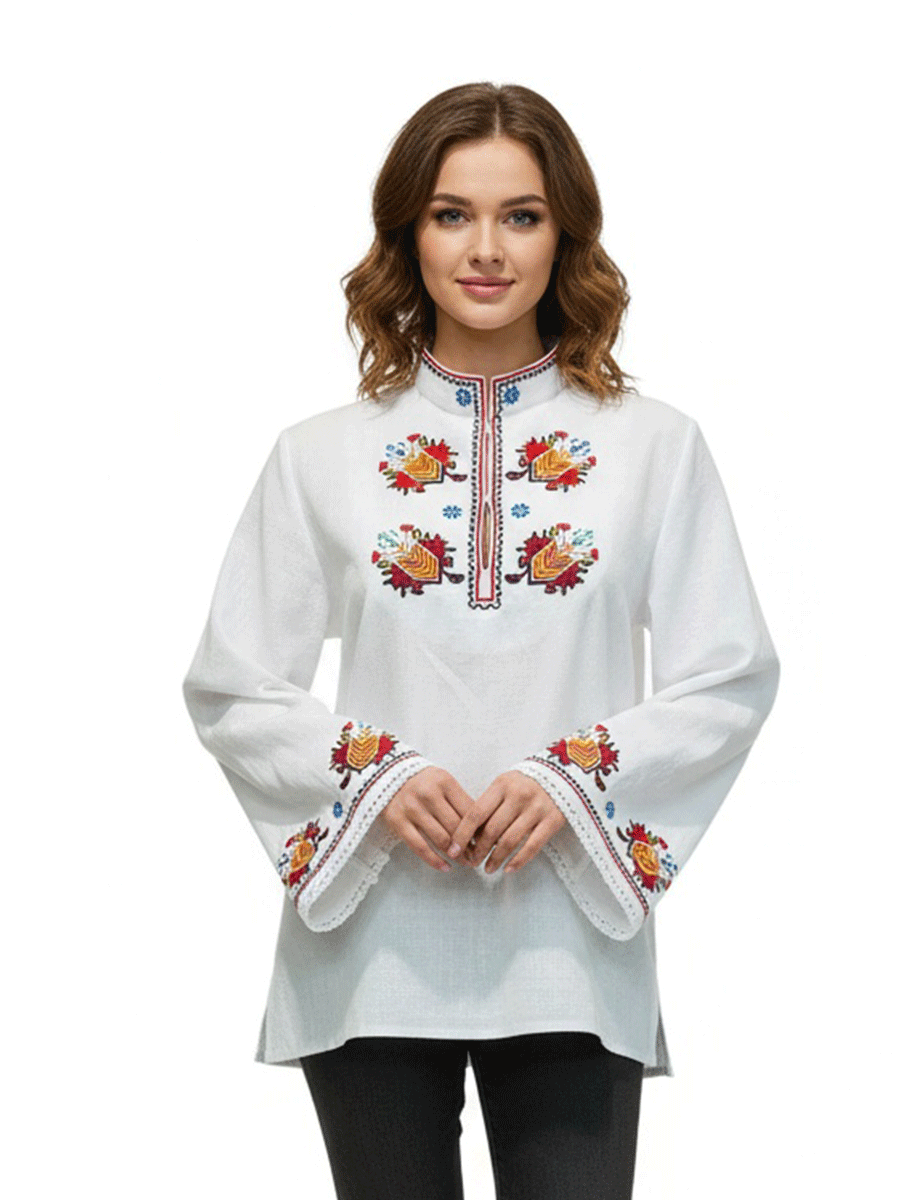 ДАМСКА ТРАКИЙСКА РИЗА – Модел 18 - с автентични шевици от Магазин за народни носии