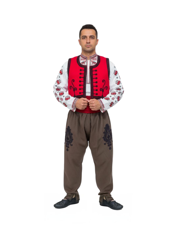 Мъжкa тракийска носия – модел 14 - магазин за народни носии Мъжкa тракийска носия – модел 14 - с автентични шевици от магазин за народни носии