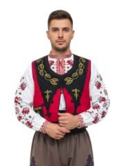 МЪЖКA ТРАКИЙСКА РИЗА – Модел 22 - с автентични шевици от Магазин за народни носии