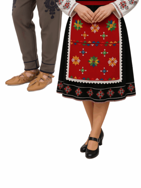 Традиционни български обувки и носия