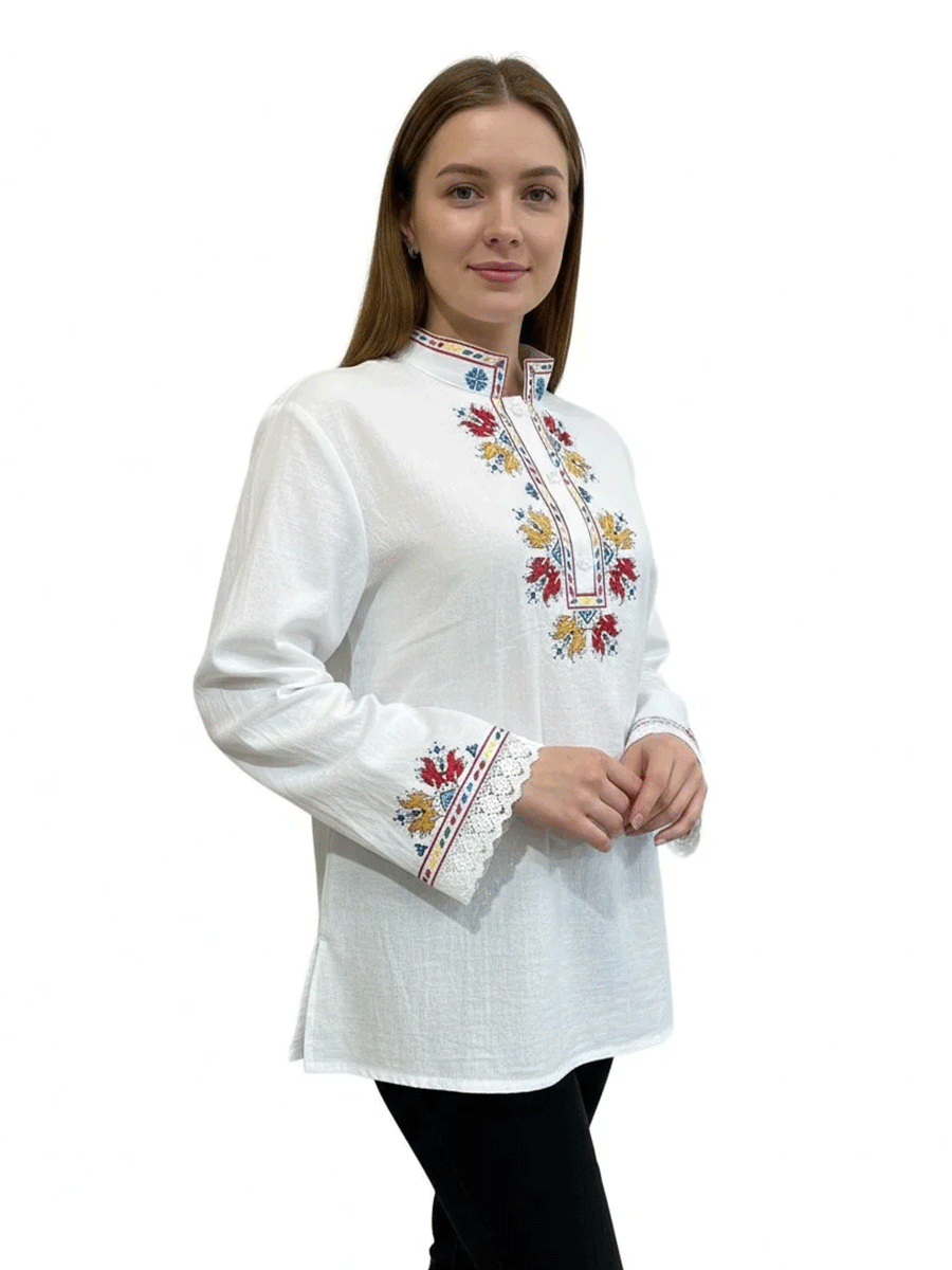ДАМСКА ТРАКИЙСКА РИЗА – Модел 6 - с автентични шевици от Магазин за народни носии
