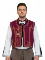 МЪЖКИ ВАЯШКИ ЕЛЕК  – Модел 22 - с автентични шевици от Магазин за народни носии