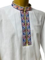 МЪЖКA ВАЯШКА РИЗА – Модел 37 - с автентични шевици от Магазин за народни носии