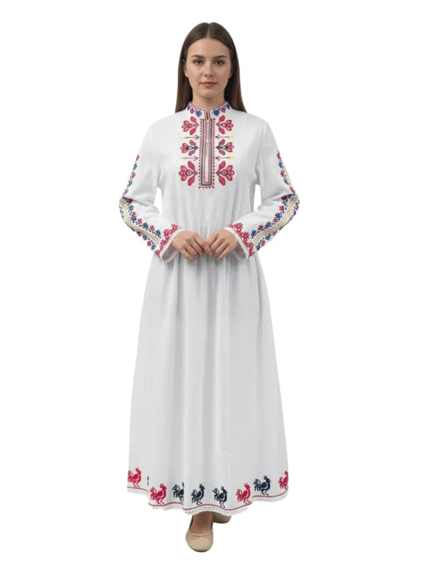 Дамска тракийска риза – модел 47 - с автентични шевици от магазин за народни носии