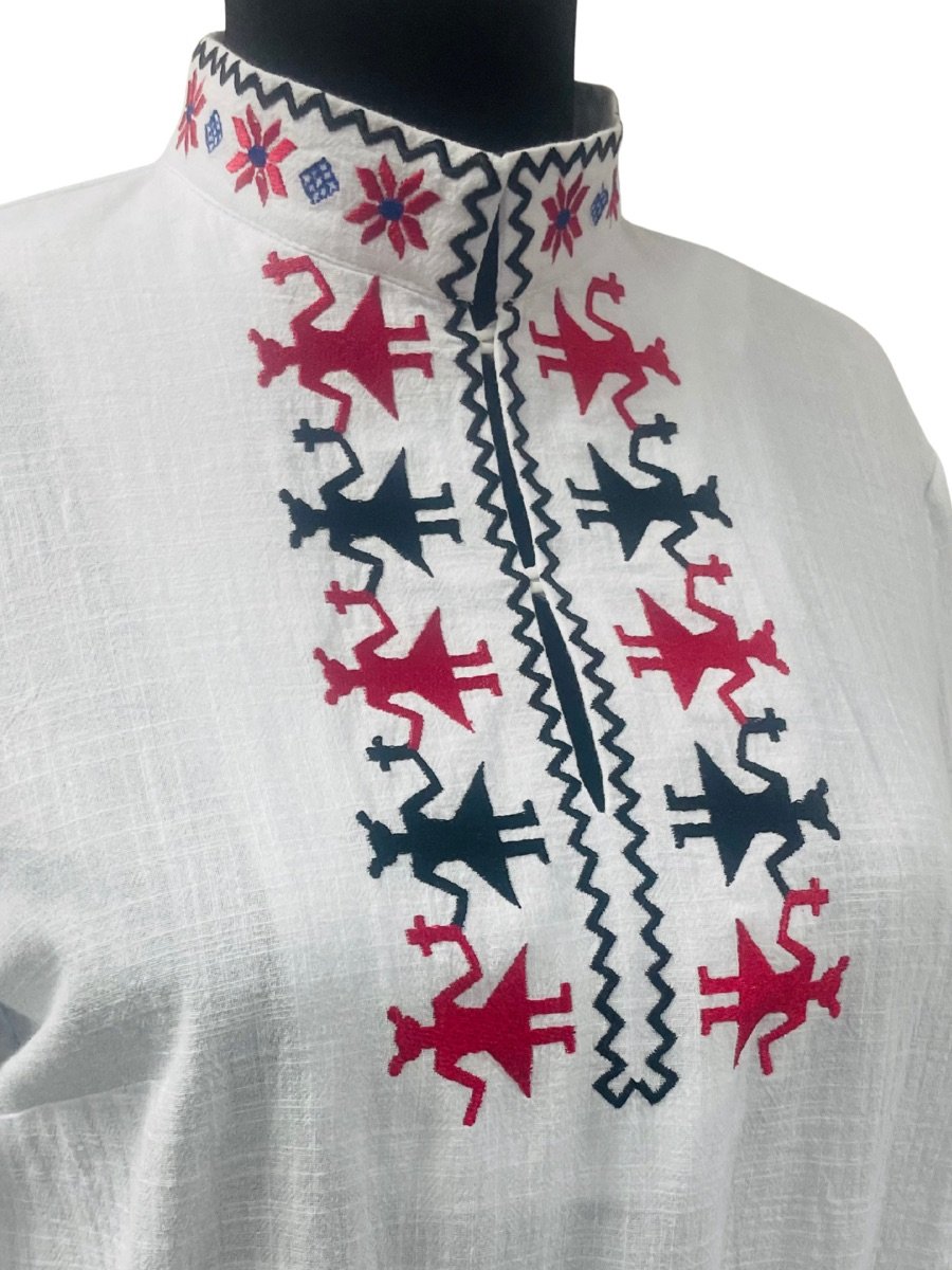 ДАМСКА ТРАКИЙСКА РИЗА – Модел 48 - с автентични шевици от Магазин за народни носии