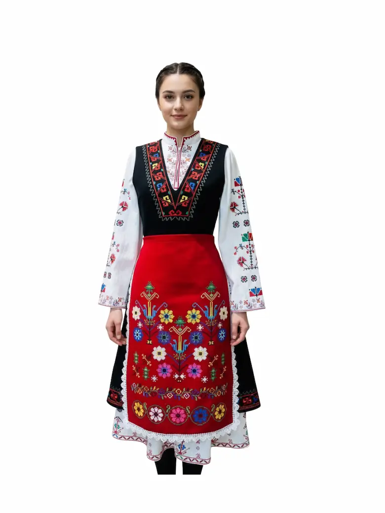 ДАМСКА ТРАКИЙСКА НОСИЯ – Модел 32 - с автентични шевици от Магазин за народни носии