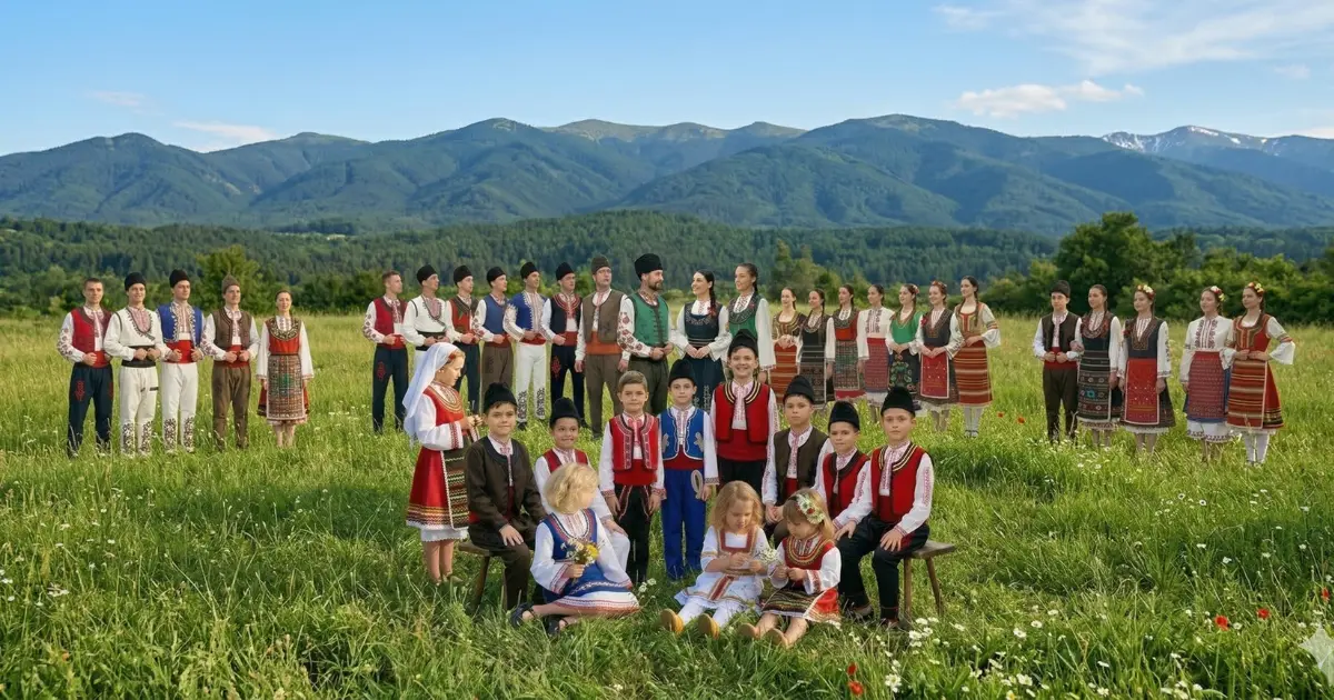 Български народни носии с автентични шевици за мъже, жени и деца от производител Магазин Гайтан Варна