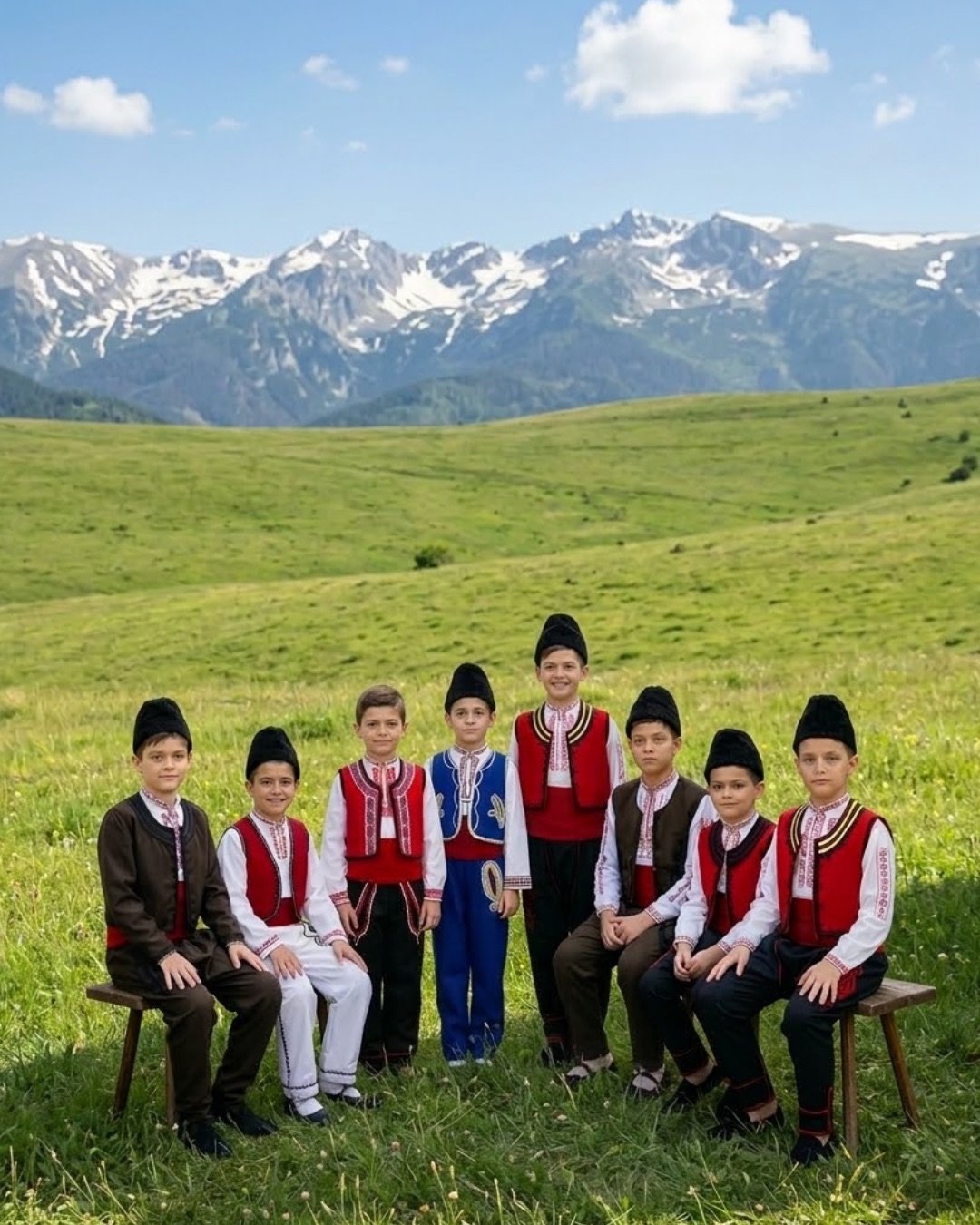 Детски народни носии за момчета от производител варна